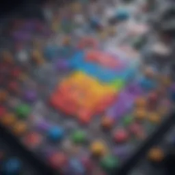 A vibrant screenshot of a popular Facebook puzzle game showcasing colorful graphics and engaging gameplay.