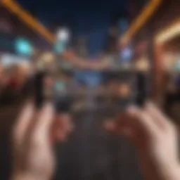 A visual representation of mobile gaming trends over the years.