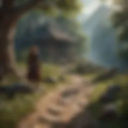 A captivating scene from a classic turn-based RPG set in a fantasy world.