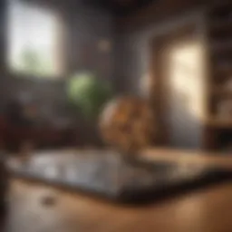 Intriguing hidden puzzle game interface