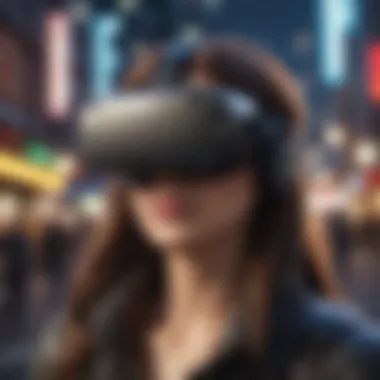 Virtual Reality Delight Captivating virtual world with stunning visuals
