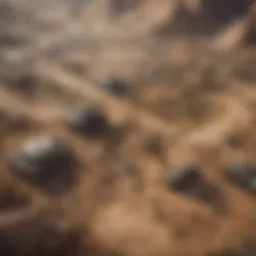 Strategic battlefield layout in a turn-based game