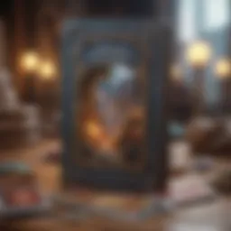 Digital Artwork of Fantasy Card Game Scene