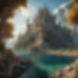 Fantasy Kingdom iPhone MMO Game Illustration