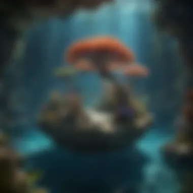 Craft the Coral Oasis Relaxing underwater garden design