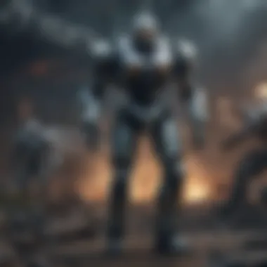 Mech Warfare: Future Soldiers Unleashed Cybernetic Soldiers in Futuristic Battlefield