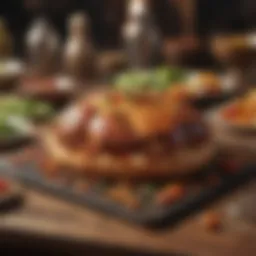 Intricate gameplay interface of Gourmania showcasing culinary challenges
