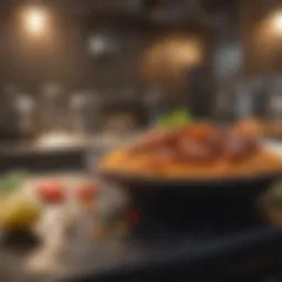 Gourmet masterpiece in motion