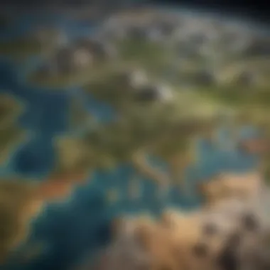 Digital World Map