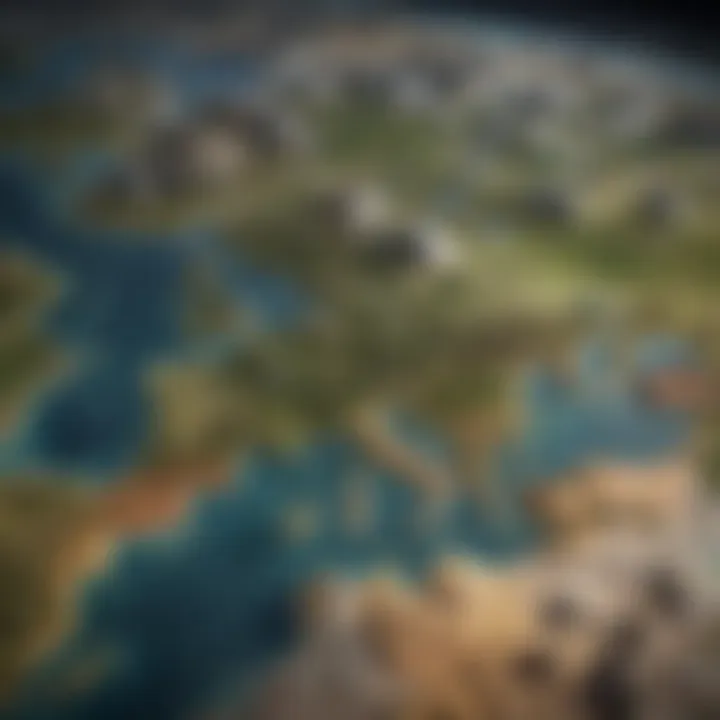 Digital World Map