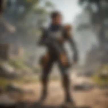 Dynamic Gameplay in Apex Legends Mobile Apex Legends Mobile gameplay action scene
