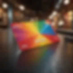 Play Store gift card with colorful design