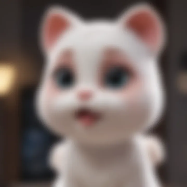 Immersive Virtual Pet Care in My Talking Angela