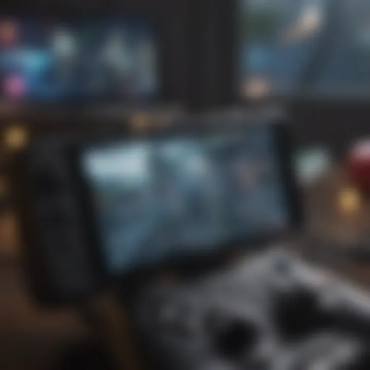 Mobile gaming interface design
