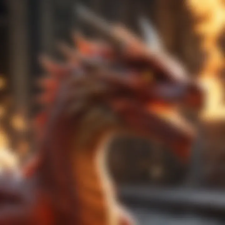 Majestic Fire Dragon in Dragon City