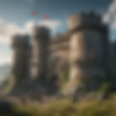 Epic Conquest Strategies Medieval castle under siege