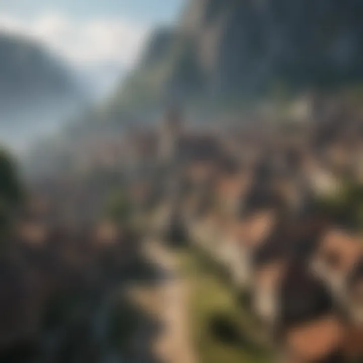 Medieval Kingdom Cityscape