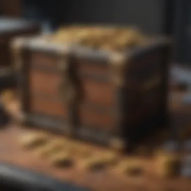 Unlocking Virtual Treasures A digital treasure chest brimming with gaming rewards