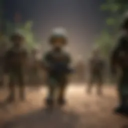 Strategic gameplay in Roblox Army factions
