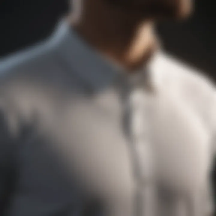 Minimalist and sleek shirt design template on Roblox