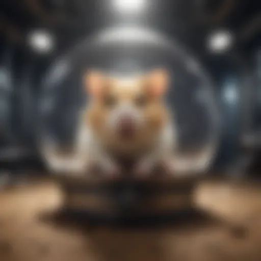 Innovative Rocket Hamster Cage Design