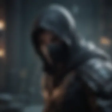 Shadow Assassin Master of Stealth Shadow Assassin lurking in the shadows