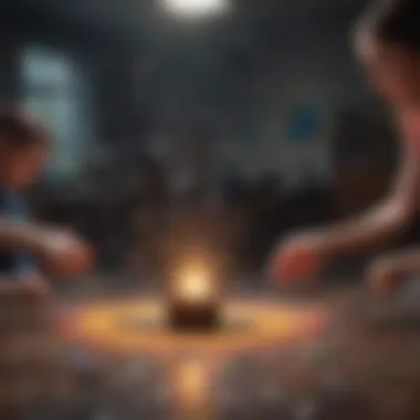 The Competitive Spirit of Sprinkle Games Group of gamers engaged in a sprinkle game competition