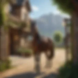 A vibrant depiction of the Star Stable redeem system interface showcasing various redeemable items.