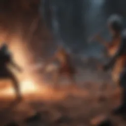 A captivating game interface showcasing a strategic RPG battle scene