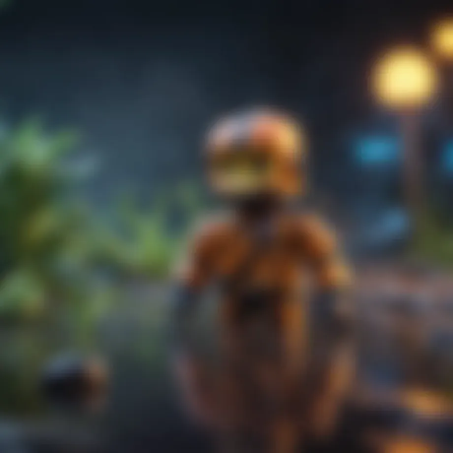 A vibrant Roblox game environment showcasing user-generated content.