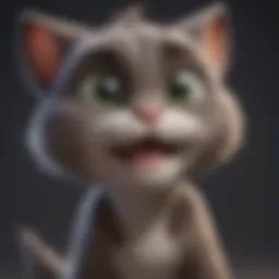 The evolution of Talking Tom character designs