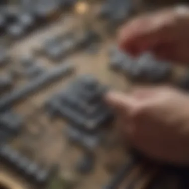 User Interaction in Puzzle Gaming An immersive gameplay scene highlighting user interaction in a top puzzle game