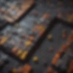 Intricate puzzle game interface showcasing complex levels