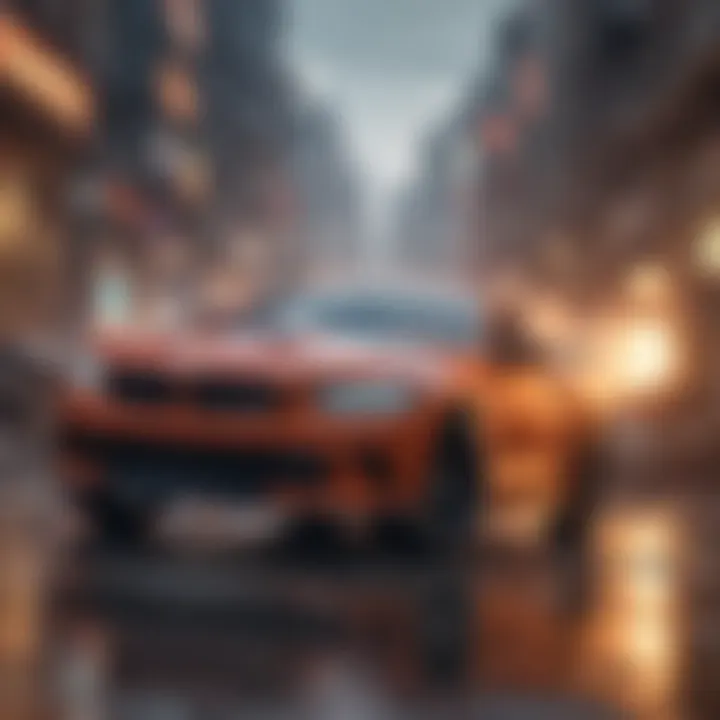 Thrilling Action Game Illustration