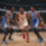 Dynamic gameplay in NBA2K22 on iOS