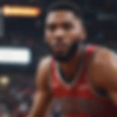 Immersive graphics of NBA2K22 on iOS