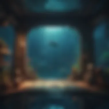 Immersive Gameplay Experience A digital interface of undersea solitaire showcasing vibrant graphics and engaging gameplay mechanics