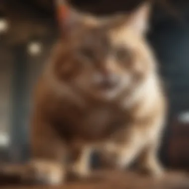 Dynamic Gameplay in Cat Battle Cats A strategic gameplay scene from Cat Battle Cats showcasing dynamic character interactions.