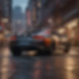 Abstract representation of Unity technology enhancing graphics quality in mobile gaming