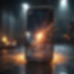 Abstract Conceptual Mobile Gaming Artwork