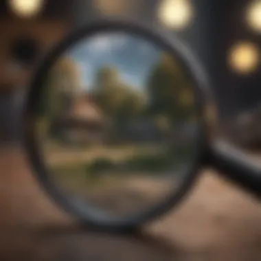 Exploring Third-Party Sources Illustration of a magnifying glass searching for free games
