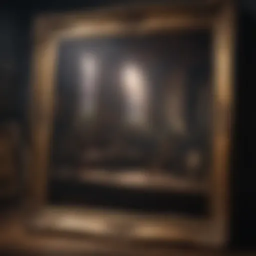 Mysterious painting with hidden clues