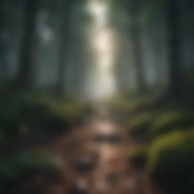 Mysterious Forest Setting