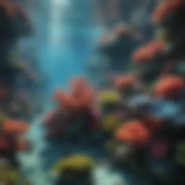 Vibrant Coral Reef Ecosystem