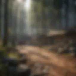 Virtual battleground illustration