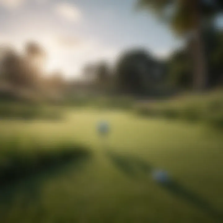 PGA Golf Shootout virtual green precision