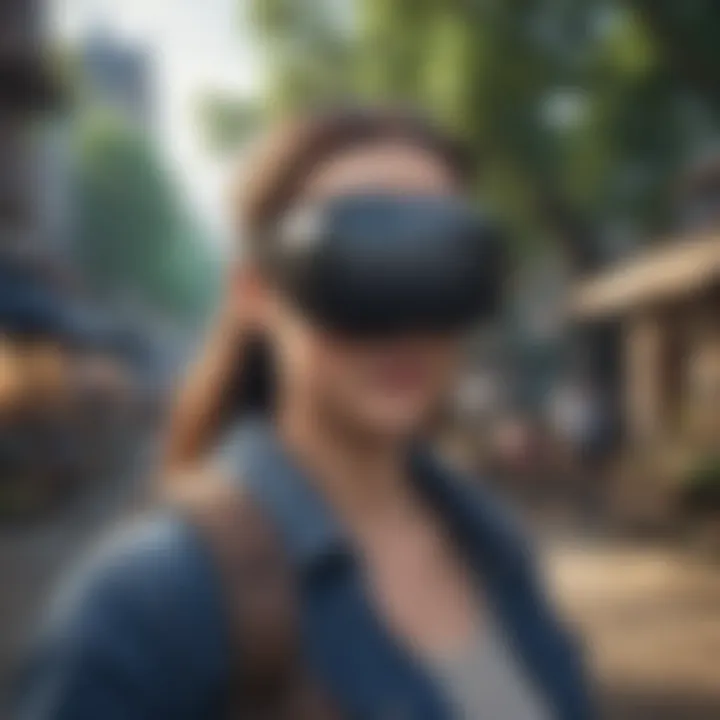 Virtual Reality in Open World Game