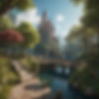 Whimsical Fantasy World Whimsical fantasy world