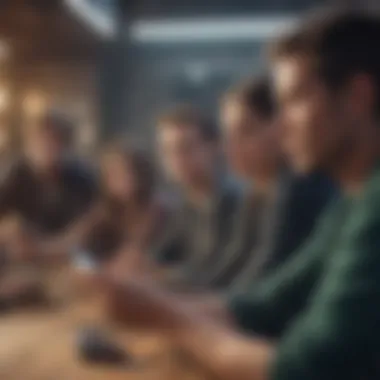A vibrant community forum discussing free WiFi games for iPhone users