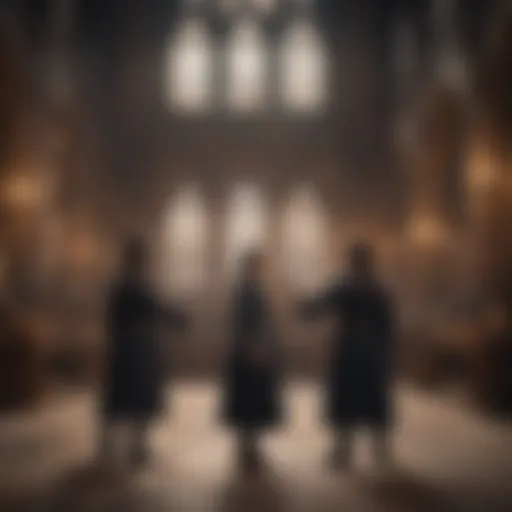 Wizarding Duel at the Great Hall